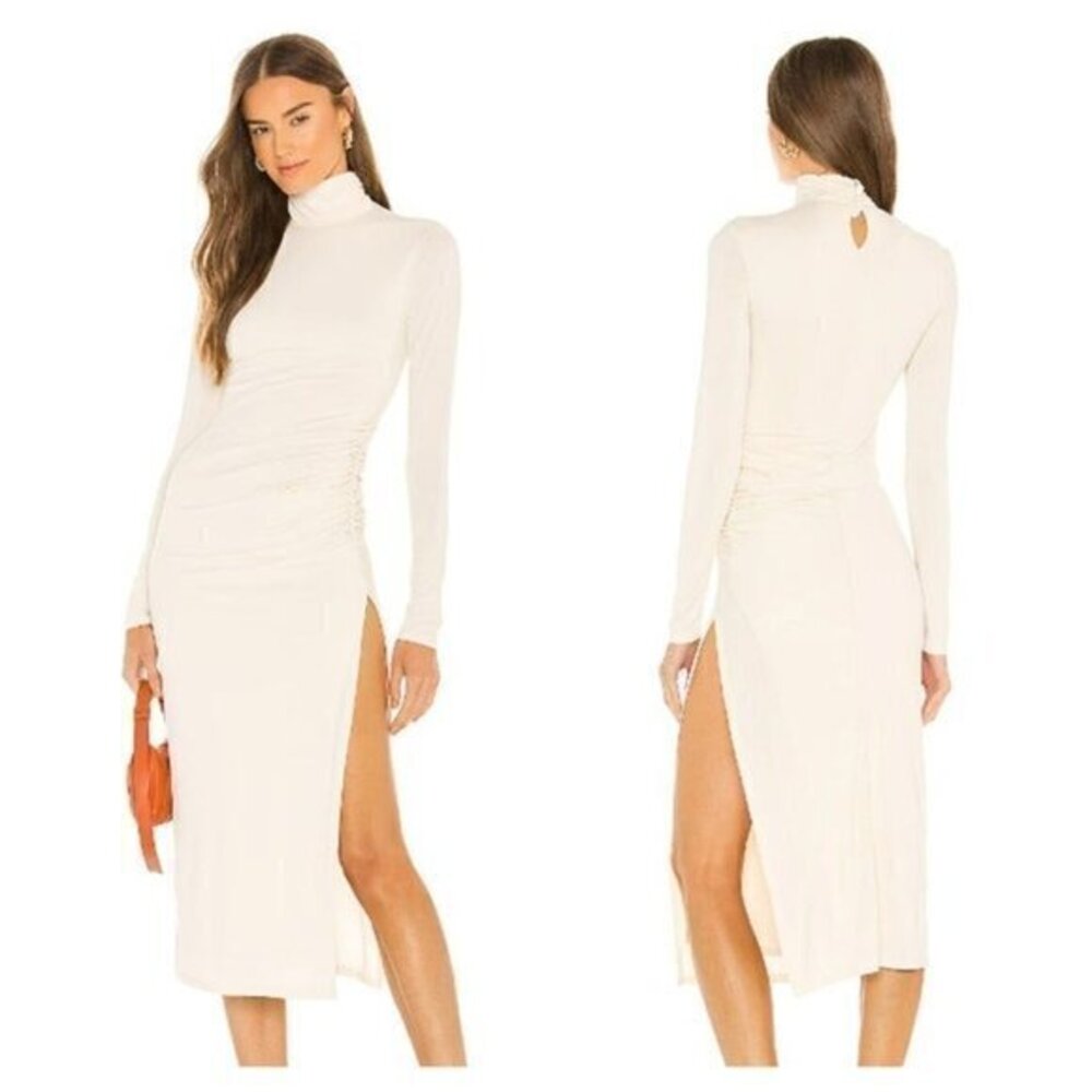 Camila Coelho Benita Midi Dress - Beige